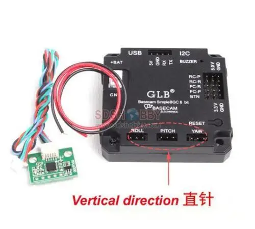 Alexmos 3-axis AIO Brushless Handle Stabilized Mount Gimbal Controller SimpleBGC
Alexmos 3-axis AIO Brushless Handle Stabilized Mount Gimbal Controller SimpleBGC