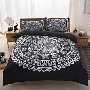 Solstice Bohemian Style Nation Wind Elephant Quilt Cover 2 Pillow Cases 3Pcs Bedding Set
Solstice Bohemian Style Nation Wind Elephant Quilt Cover 2 Pillow Cases 3Pcs Bedding Set