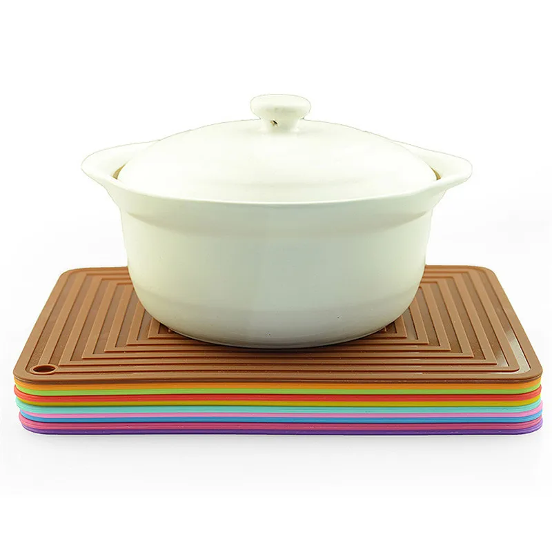 Heat Resistant Silicone Placemat Pot Mat Dish Dinning Table Mat Non-slip Pot Holder Coaster Glass Cup Cushion Pad Dinnerware
Heat Resistant Silicone Placemat Pot Mat Dish Dinning Table Mat Non-slip Pot Holder Coaster Glass Cup Cushion Pad Dinnerware