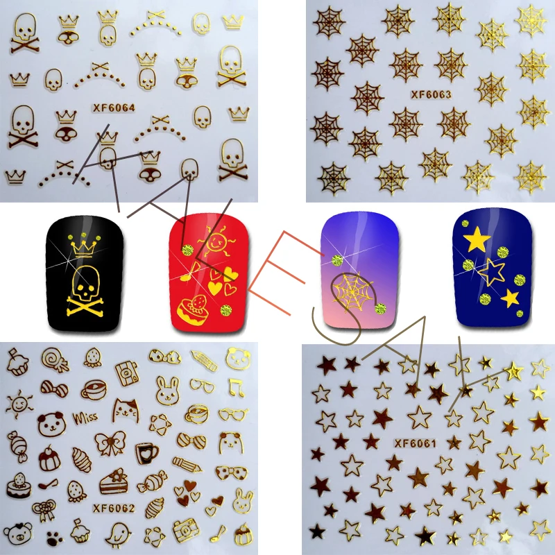 New Arrive Fashion Gold Nail Sticker Self-Adhesive Nail Art Sticker Manicure Design Snow Stickers on Nails Decals Accessories
New Arrive Fashion Gold Nail Sticker Self-Adhesive Nail Art Sticker Manicure Design Snow Stickers on Nails Decals Accessories