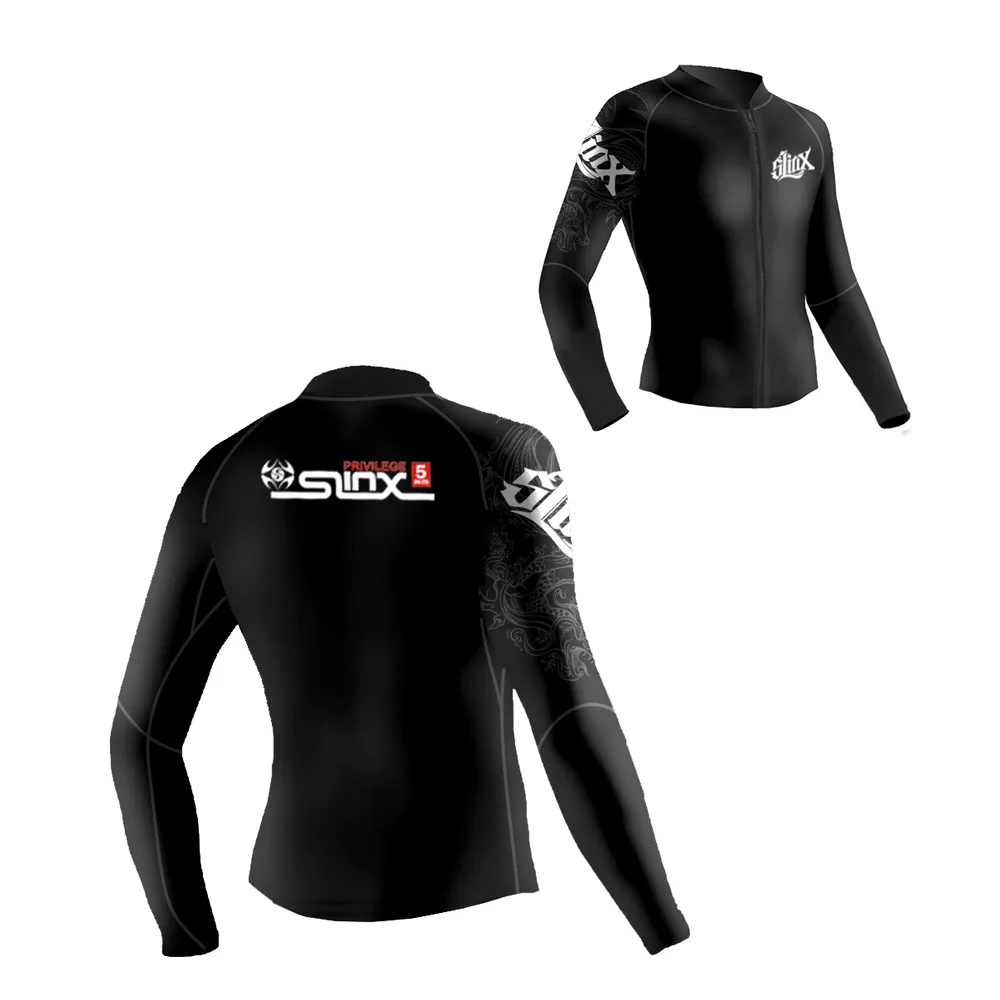 Slinx Неопреновая куртка для дайвинга 5 мм гидрокостюм женщин и мужчин серфинга