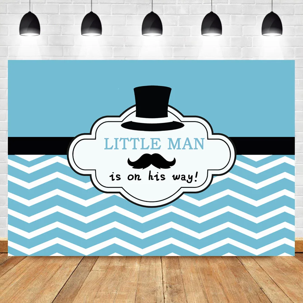 NeoBack Little Man Chevron Backdrop Baby Shower Blue and White Stripe Photo Booth Backdrops Newborn Baby Photography Background
NeoBack Little Man Chevron Backdrop Baby Shower Blue and White Stripe Photo Booth Backdrops Newborn Baby Photography Background