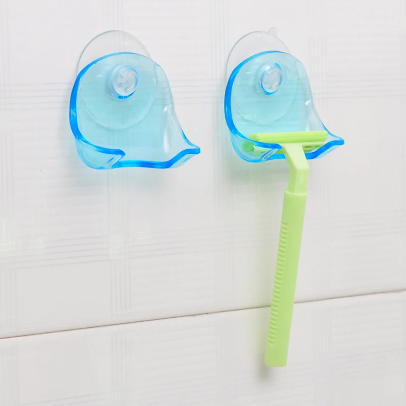 Blue Plastic Razor Holder Transparent Adsorption Wall Shelf Storage Rack Manual Razor Pendant Storage Rack Bathroom Accessories
Blue Plastic Razor Holder Transparent Adsorption Wall Shelf Storage Rack Manual Razor Pendant Storage Rack Bathroom Accessories