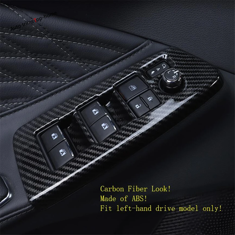 Yimaautotrims Armrest Window Glass Lift Button Cover Trim Interior Mouldings Fit For Toyota Avalon 2019 2020 Carbon Fiber ABS
Yimaautotrims Armrest Window Glass Lift Button Cover Trim Interior Mouldings Fit For Toyota Avalon 2019 2020 Carbon Fiber ABS