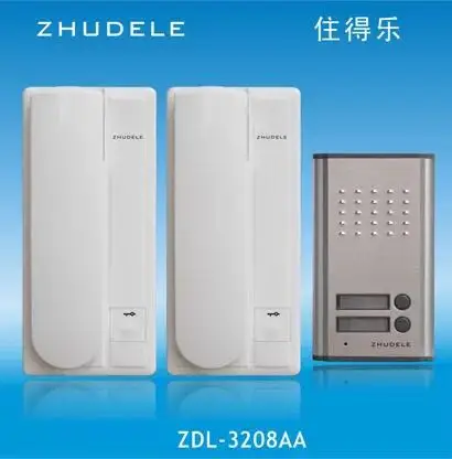 1 transmitter 2 receivers wired intercom Home Security System Audio Doorbell Doorphone for door lock gate access control
1 transmitter 2 receivers wired intercom Home Security System Audio Doorbell Doorphone for door lock gate access control