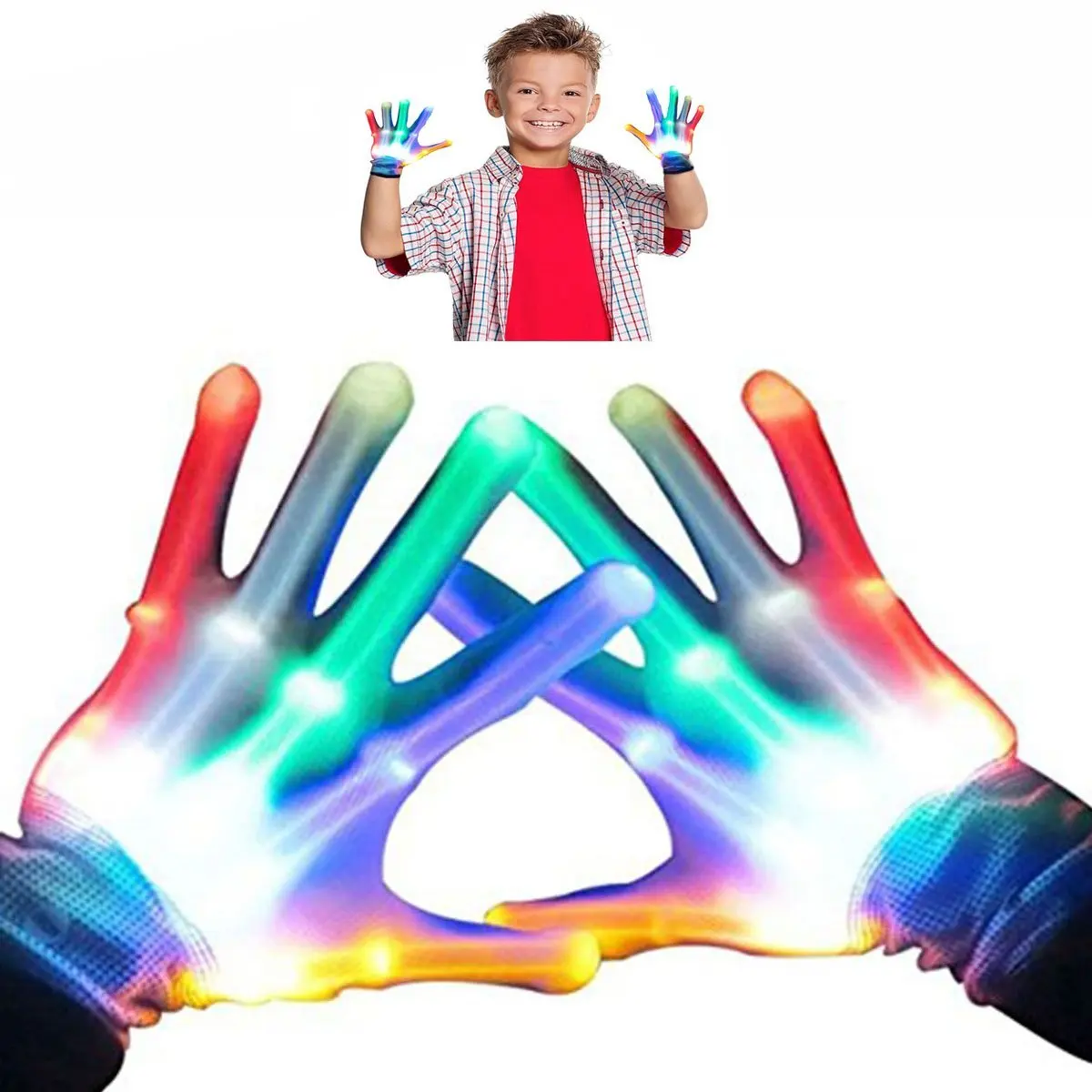 2019 Led Colorful LED Flashing Gloves Electro Light Up Christmas Dance Rave Party Fun Halloween Christmas Light Toys Fashion
2019 Led Colorful LED Flashing Gloves Electro Light Up Christmas Dance Rave Party Fun Halloween Christmas Light Toys Fashion