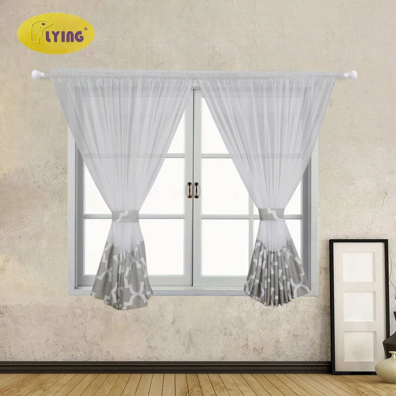 Flying 11.11 Tulle Curtain For Bay Window Perspective Voile Living room Curtains Geometric Printed Solid Sheer
Flying 11.11 Tulle Curtain For Bay Window Perspective Voile Living room Curtains Geometric Printed Solid Sheer