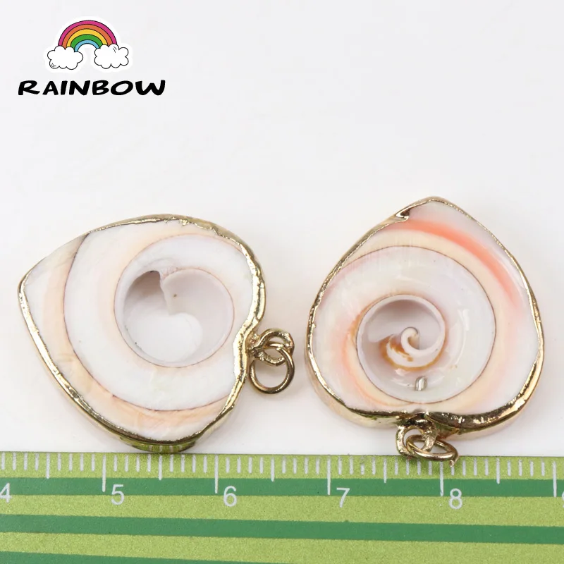 Natural Spiral Shell Charm Pendants Heart Shape At Random Gold For Decoration Jewelry Making DIY Accessories 25mm 5pcs
Natural Spiral Shell Charm Pendants Heart Shape At Random Gold For Decoration Jewelry Making DIY Accessories 25mm 5pcs
