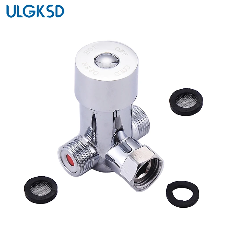 ULGKSD Bathroom Valve Mixer Hot and Cold Water Control Valve Thermostatic Regulating Basin Faucet Accessory
ULGKSD Bathroom Valve Mixer Hot and Cold Water Control Valve Thermostatic Regulating Basin Faucet Accessory