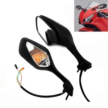 Black 1 Pair Motorcycle Mirrors + Turn Signal For Honda CBR 1000RR CBR1000RR 2008-2012
Black 1 Pair Motorcycle Mirrors + Turn Signal For Honda CBR 1000RR CBR1000RR 2008-2012