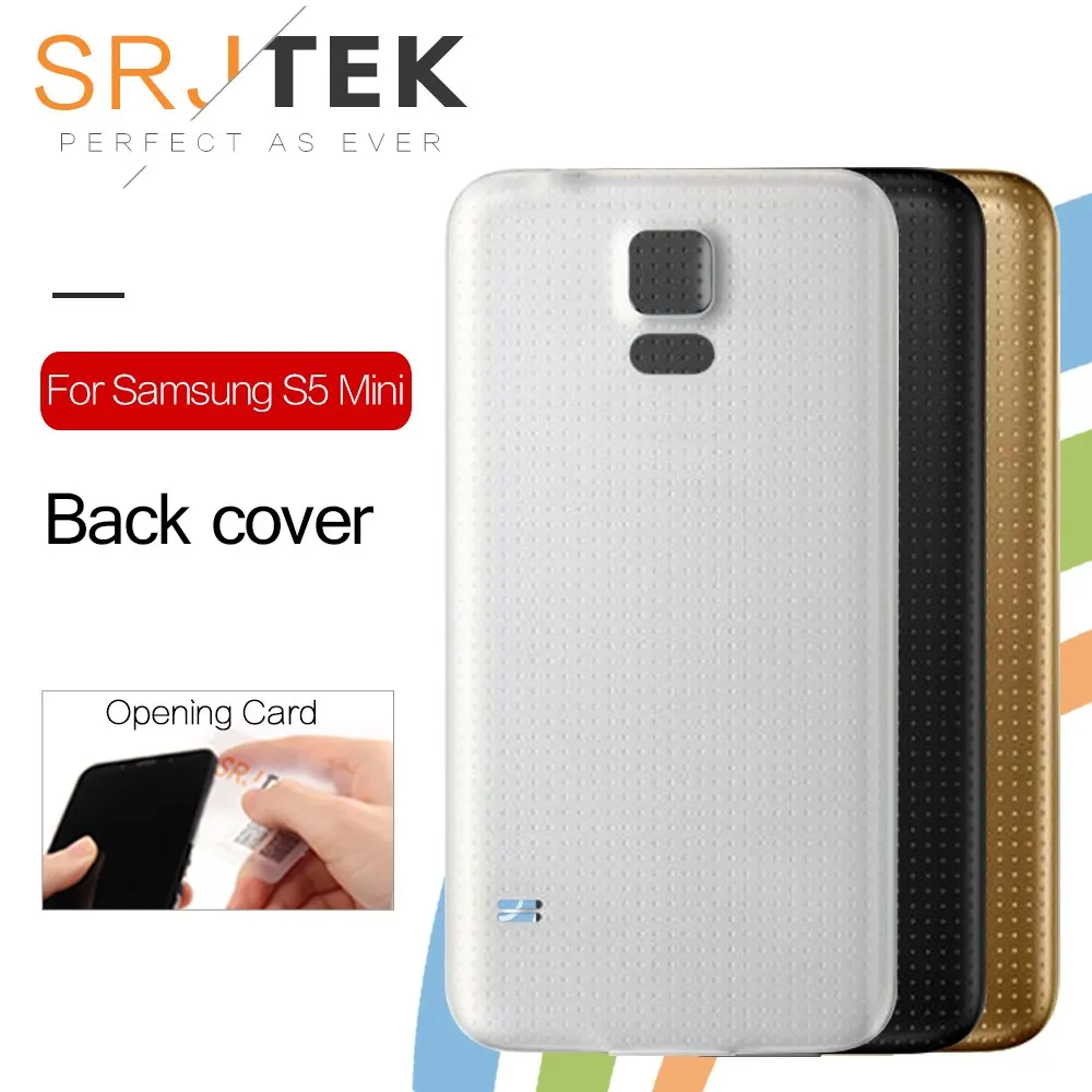 SRJTEK Back Battery Cover For Samsung Galaxy S5 i9600 G900F G900H / S5 mini G800 G800F Back Housing Battery Door Case
SRJTEK Back Battery Cover For Samsung Galaxy S5 i9600 G900F G900H / S5 mini G800 G800F Back Housing Battery Door Case