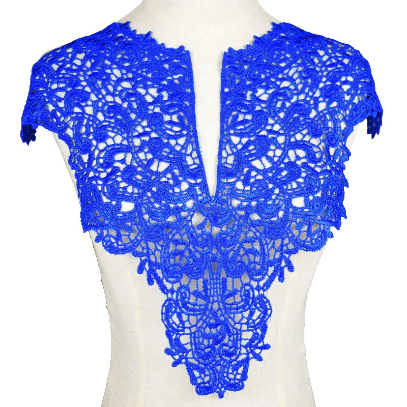 Blue Fine Venise Lace Fabric Dress Applique Motif Blouse Sewing Trims DIY Neckline Collar Costume Decoration Scrapbooking
Blue Fine Venise Lace Fabric Dress Applique Motif Blouse Sewing Trims DIY Neckline Collar Costume Decoration Scrapbooking