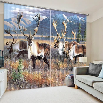 Animal Deer 3D Painting Blackout Curtains Office Bedding Room Living Room Sunshade Window Curtain Bedding Set Custom-made Size
Animal Deer 3D Painting Blackout Curtains Office Bedding Room Living Room Sunshade Window Curtain Bedding Set Custom-made Size