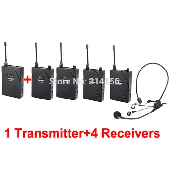 Takstar UHF-938/ UHF 938 Wireless Tour Guide System UHF 50m Operating Range 1 Transmitter+4 Receivers use for Tour guiding
Takstar UHF-938/ UHF 938 Wireless Tour Guide System UHF 50m Operating Range 1 Transmitter+4 Receivers use for Tour guiding