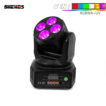 2pcs/lot Good Quality Mini wash 4X18W 6IN1 UV DMX Stage Light LED Moving Head Professional Stage & DJ FREE&FAST Shipping
2pcs/lot Good Quality Mini wash 4X18W 6IN1 UV DMX Stage Light LED Moving Head Professional Stage & DJ FREE&FAST Shipping