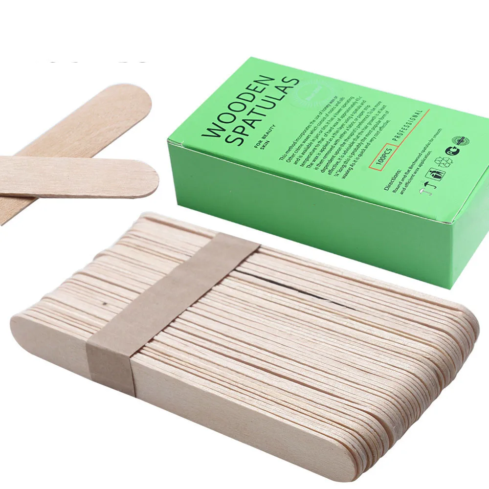 Approx 100PCS Wooden Body Hair Removal Sticks Wax Waxing Disposable Sticks easy to use with Wax Strip
Approx 100PCS Wooden Body Hair Removal Sticks Wax Waxing Disposable Sticks easy to use with Wax Strip