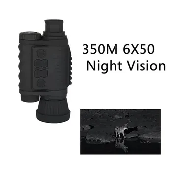 Handheld HD 6X50 Infrared Digital Night Vision Device 350 M Range Tactical IR Night Monocular For Outdoor Hunting Observation
Handheld HD 6X50 Infrared Digital Night Vision Device 350 M Range Tactical IR Night Monocular For Outdoor Hunting Observation