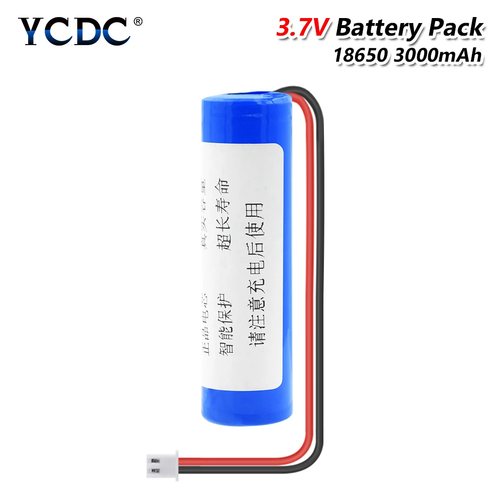 18650 Battery lifepo4 New Original Capacity 3000mAh lifepo4 Rechargeable 3.7V With XH 2.54 Plug For LED Lights Torch
18650 Battery lifepo4 New Original Capacity 3000mAh lifepo4 Rechargeable 3.7V With XH 2.54 Plug For LED Lights Torch