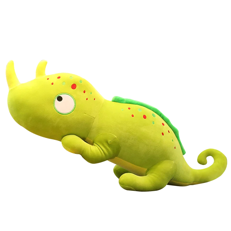 60cm 80cm110cm ultra soft cuddly stuffed wild animal chameleon chameleon anole green coloretto plush toys with colorful spots
60cm 80cm110cm ultra soft cuddly stuffed wild animal chameleon chameleon anole green coloretto plush toys with colorful spots
