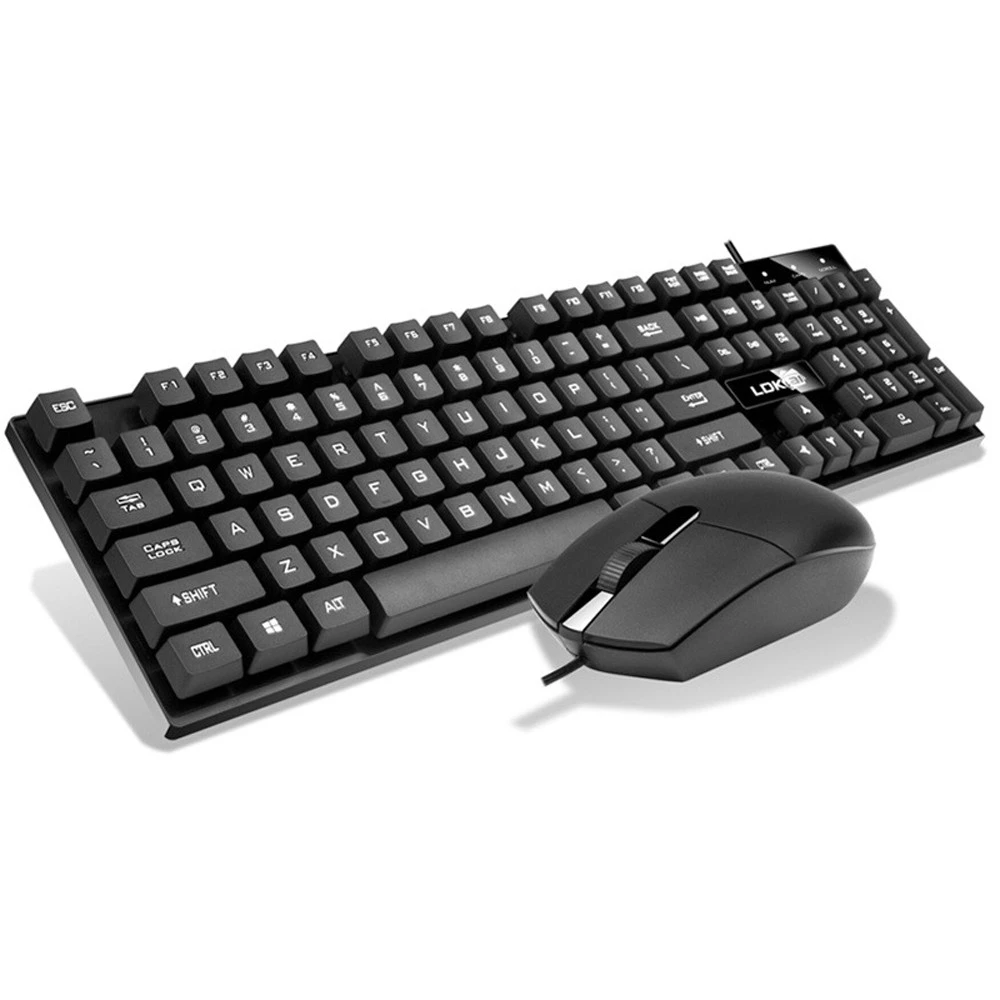 Gaming 110 Key USB Wired Pro Keyboard External Keyboard + Mouse For Notebook Laptop / PC J18T Wired Keyboard And Mouse
Gaming 110 Key USB Wired Pro Keyboard External Keyboard + Mouse For Notebook Laptop / PC J18T Wired Keyboard And Mouse