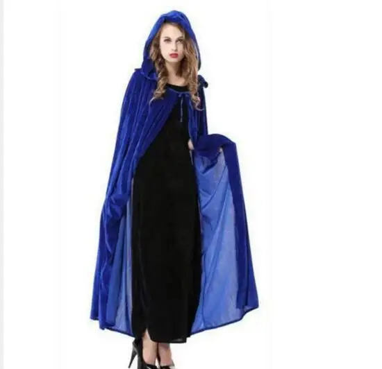 Cosplay Velvet Halloween Cloak 4 Colors Black Red Blue Party Club Long Shawl Dress 155cm length
Cosplay Velvet Halloween Cloak 4 Colors Black Red Blue Party Club Long Shawl Dress 155cm length
