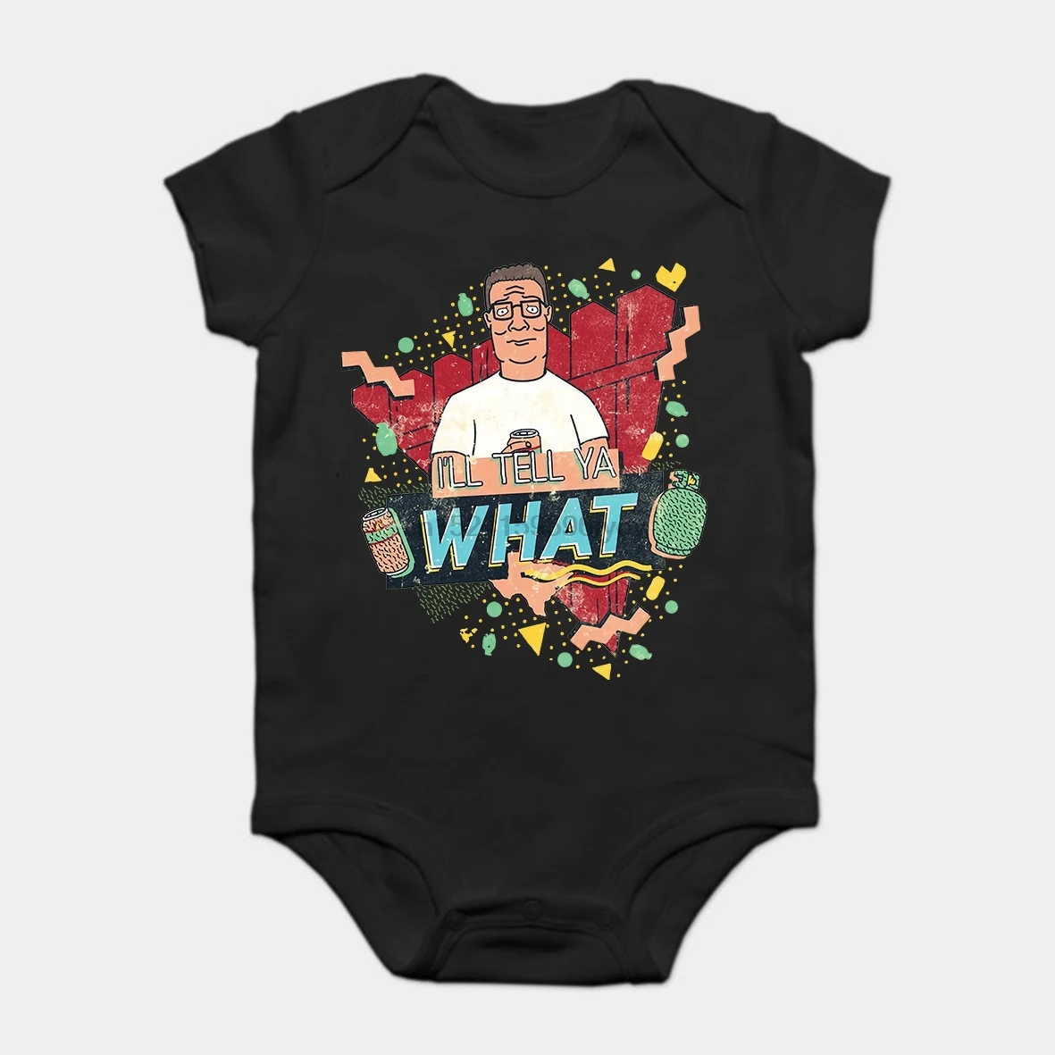 Baby Onesie Baby Bodysuits kid t shirt 100% Cotton Custom Printed Ill Tell Ya What - King Of The Hill
Baby Onesie Baby Bodysuits kid t shirt 100% Cotton Custom Printed Ill Tell Ya What - King Of The Hill