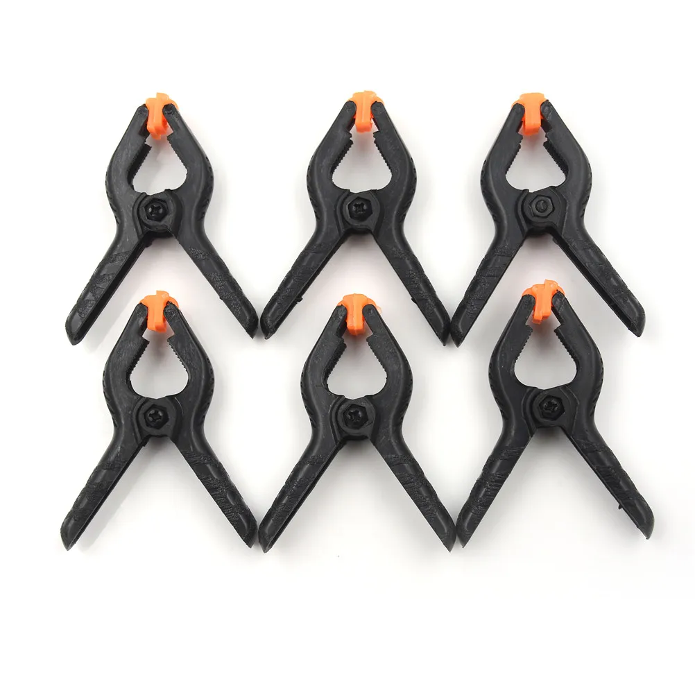 New 6 PCS Hard Plastic Micro Spring Clamps Set DIY Tools Grip Clips Drop ship 6.5cm
New 6 PCS Hard Plastic Micro Spring Clamps Set DIY Tools Grip Clips Drop ship 6.5cm