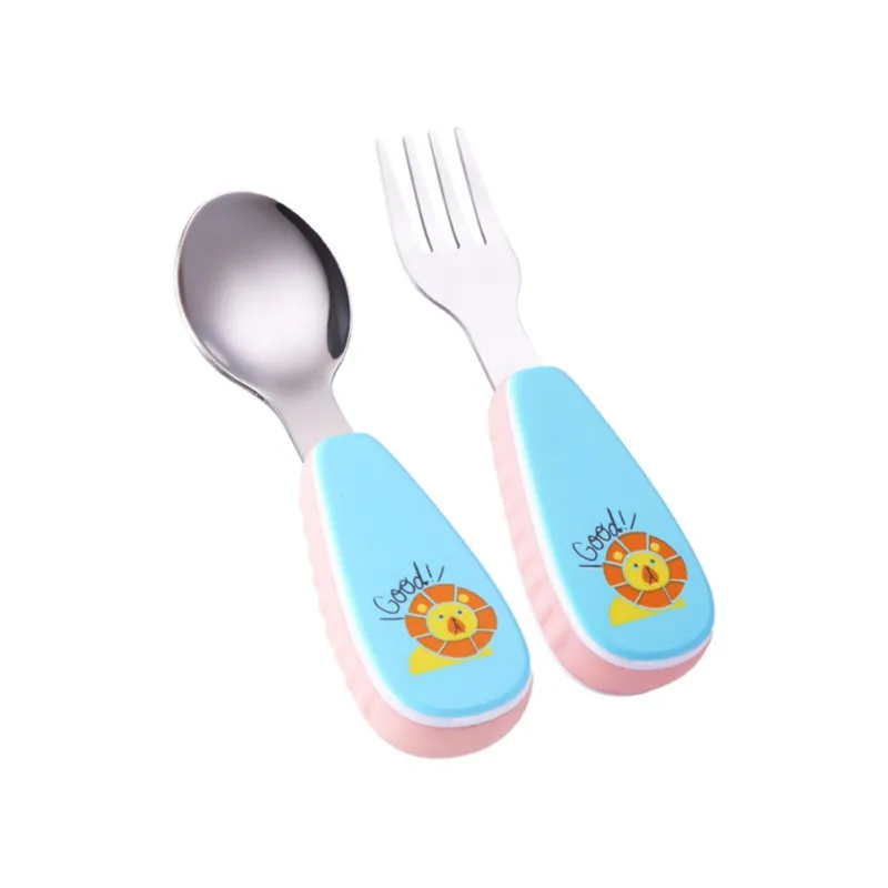 2pcs Print Utensils Cartoon Baby Kids Feeding Spoon + Fork High Quality Stainless Steel Baby Spoon Flatware cheap
2pcs Print Utensils Cartoon Baby Kids Feeding Spoon + Fork High Quality Stainless Steel Baby Spoon Flatware cheap