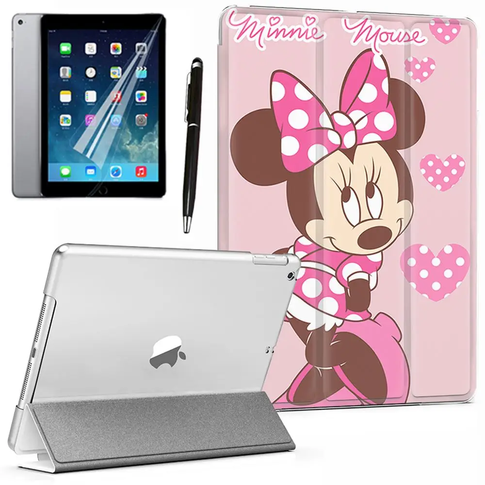 Cartoon Pretty Minnie Mouse Pink PU Leather Smart Case Cover For iPad Mini 2 3 4 5 6 Generation Air 9.7" 2018 Pro 10.5 11" 12.9
Cartoon Pretty Minnie Mouse Pink PU Leather Smart Case Cover For iPad Mini 2 3 4 5 6 Generation Air 9.7" 2018 Pro 10.5 11" 12.9
