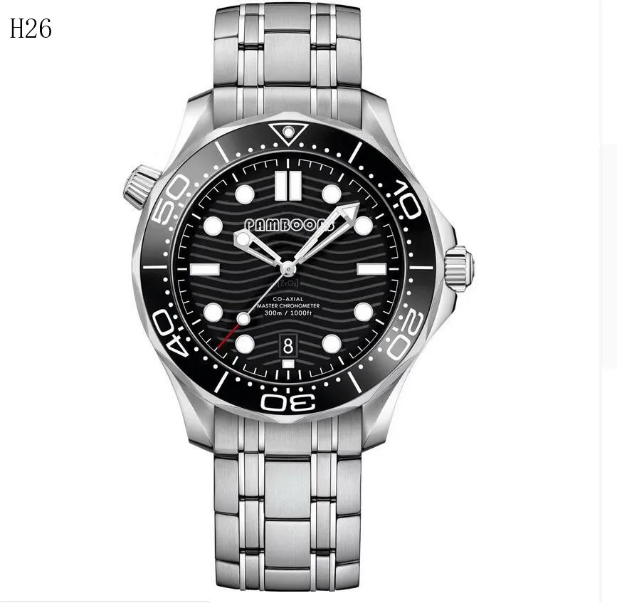 Luxury Brand New Men Automatic Mechanical Watch Silver Black Blue Grey James Bond 007 Ceramic Crystal Sapphire Professional 300m
Luxury Brand New Men Automatic Mechanical Watch Silver Black Blue Grey James Bond 007 Ceramic Crystal Sapphire Professional 300m