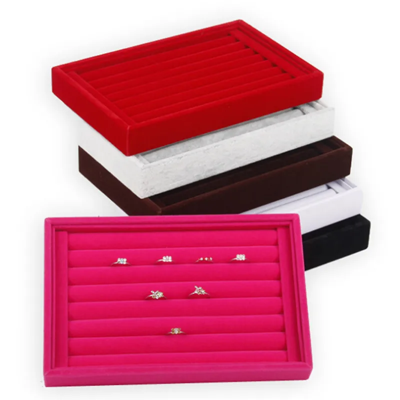 Velvet Ring Earrings Organizer Ear Studs Jewelry Display Stand Holder Rack Showcase Plate Jewelry Box
Velvet Ring Earrings Organizer Ear Studs Jewelry Display Stand Holder Rack Showcase Plate Jewelry Box