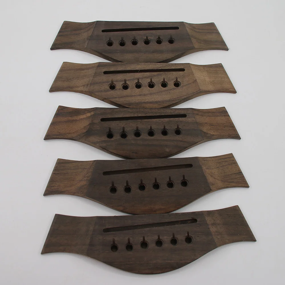 Professional Taylor Style Acoustic Guitar Bridge High Quality Indonesian Rosewood Guitar Parts & Accessories
Professional Taylor Style Acoustic Guitar Bridge High Quality Indonesian Rosewood Guitar Parts & Accessories