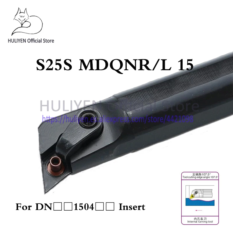 1pc S25S MDQNR15 S25S MDQNL15 Boring Bar Internal turning Tool holder CNC Internal tool holder for DNMG150404/08 lathe tools
1pc S25S MDQNR15 S25S MDQNL15 Boring Bar Internal turning Tool holder CNC Internal tool holder for DNMG150404/08 lathe tools