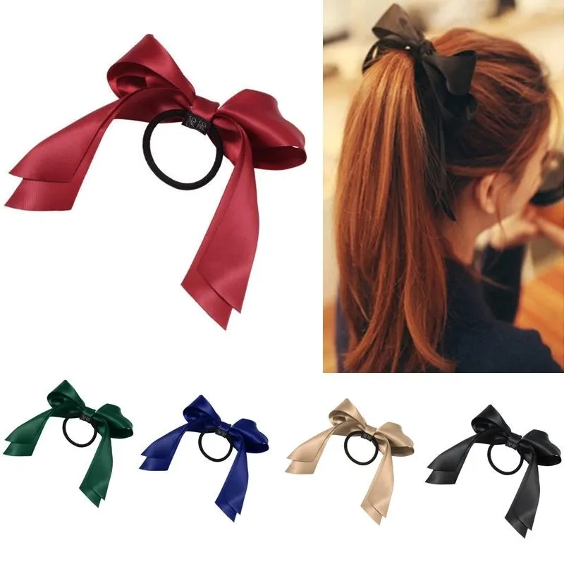 Women Satin Ribbon Bows Elastic Hair Band Scrunchies Ponytail Holder Headbands Hair Accessories Pearl Ring Rubber Band Hair Clip
Women Satin Ribbon Bows Elastic Hair Band Scrunchies Ponytail Holder Headbands Hair Accessories Pearl Ring Rubber Band Hair Clip