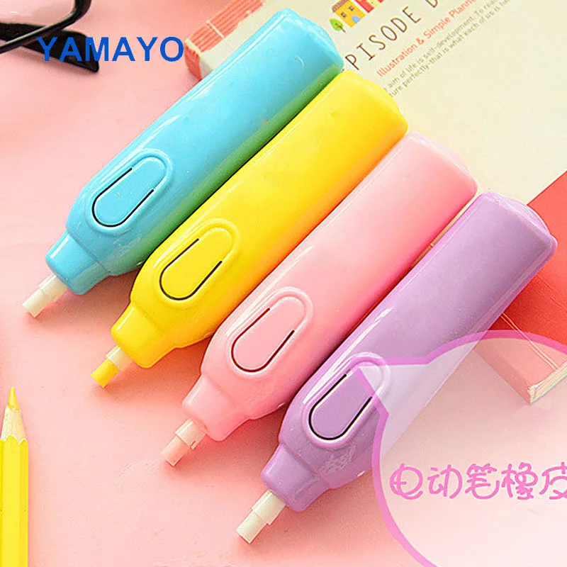 Ym-171 electric pencil eraser automatic rubber 5pcs/lot