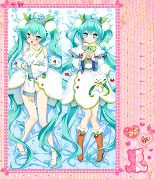 Anime Cartoon Hatsune Miku Double Bolster Hugging Pillowcase Peach Skin 2 Way / WT Pillow Case Cover No.52117
Anime Cartoon Hatsune Miku Double Bolster Hugging Pillowcase Peach Skin 2 Way / WT Pillow Case Cover No.52117
