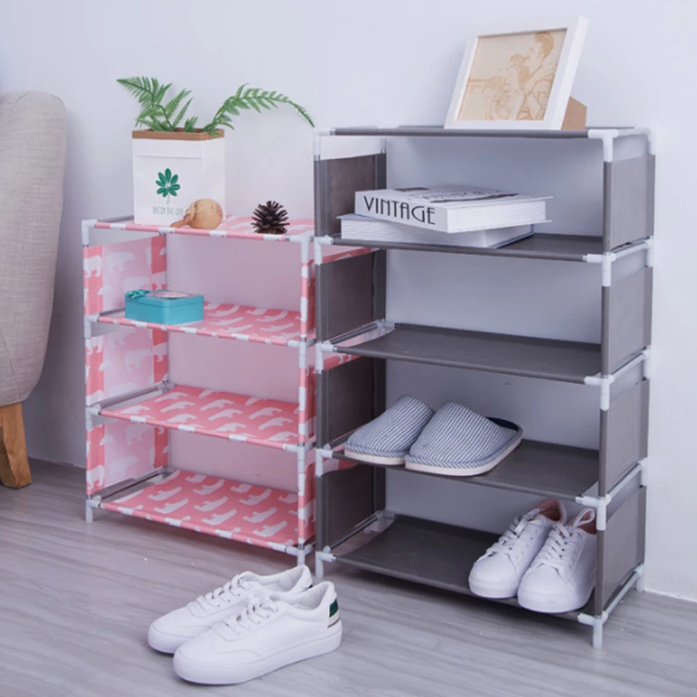 Large Size Non-Woven Fabric Shoes Rack Shoes Organizer Home decoration Bedroom Dormitory Shoe Racks Shelf Cabinet Dropshipping (25)