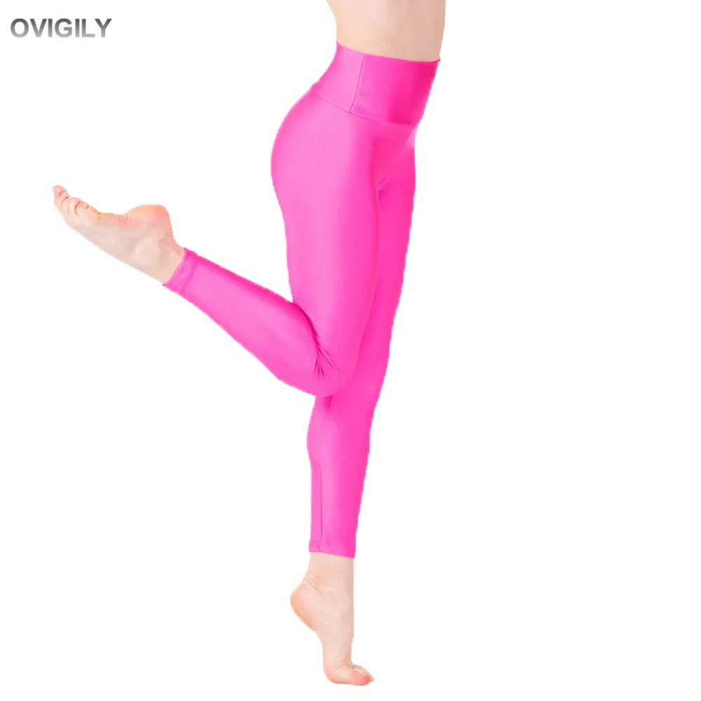 OVIGILY 22 Colors Child High Waisted Leggings For Girls Gymnastics Nylon Spandex Dance Pants Kids Black Skinny Fitness Pants
OVIGILY 22 Colors Child High Waisted Leggings For Girls Gymnastics Nylon Spandex Dance Pants Kids Black Skinny Fitness Pants