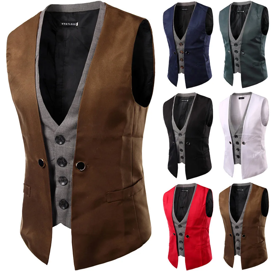 Mens vest Autumn Winter Casual Pocket Beston Droit Waistcoat Vest Jacket Top Coat chalecos para hombre chaleco hombre Dropship
Mens vest Autumn Winter Casual Pocket Beston Droit Waistcoat Vest Jacket Top Coat chalecos para hombre chaleco hombre Dropship