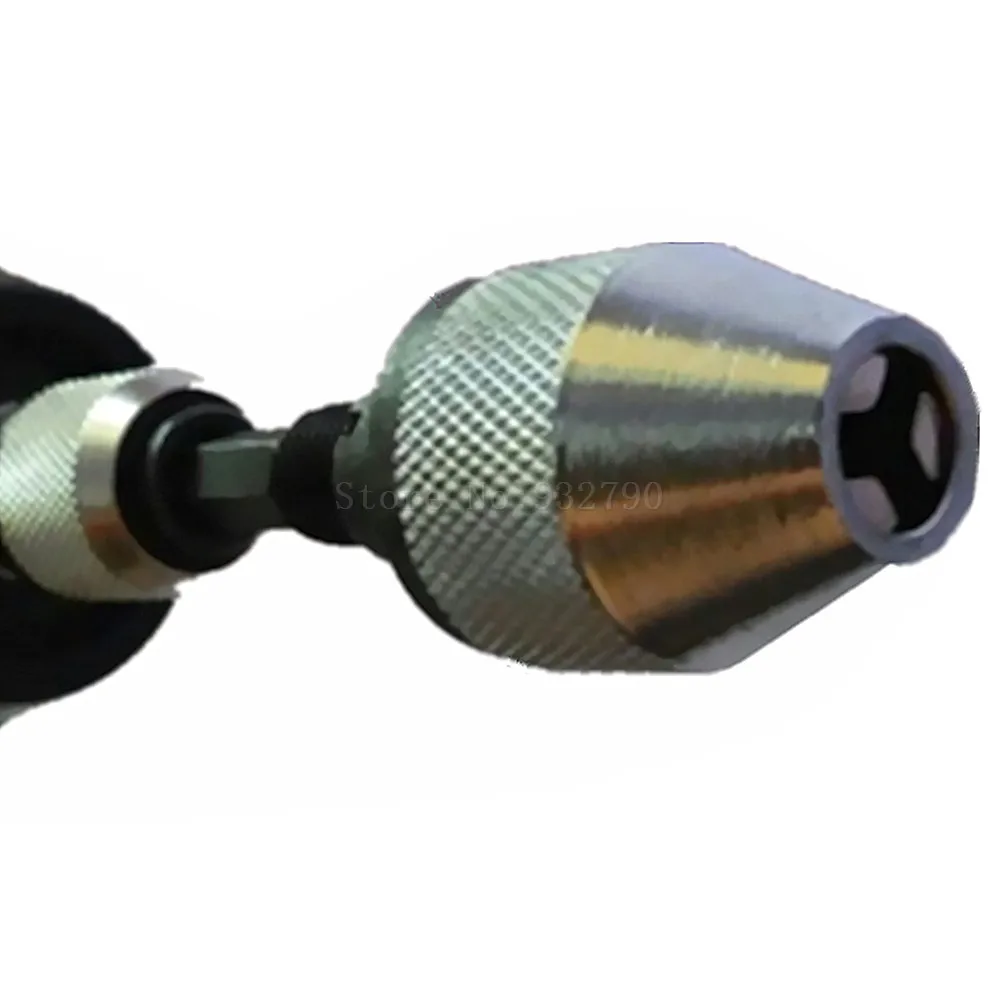 1/4" Keyless Chuck Conversion Hex Shank Adapter Drill Bit Quick Change Driver Chuck Range 0.3mm To 6.5mm Keyless Drill Chuck
1/4" Keyless Chuck Conversion Hex Shank Adapter Drill Bit Quick Change Driver Chuck Range 0.3mm To 6.5mm Keyless Drill Chuck