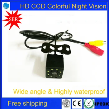 FreeShip Waterproof HD CCD 8 LED Night Vision Car Rear View Camera 170 Wide Angle Universal Car Reversing Backup Parking Camera
FreeShip Waterproof HD CCD 8 LED Night Vision Car Rear View Camera 170 Wide Angle Universal Car Reversing Backup Parking Camera