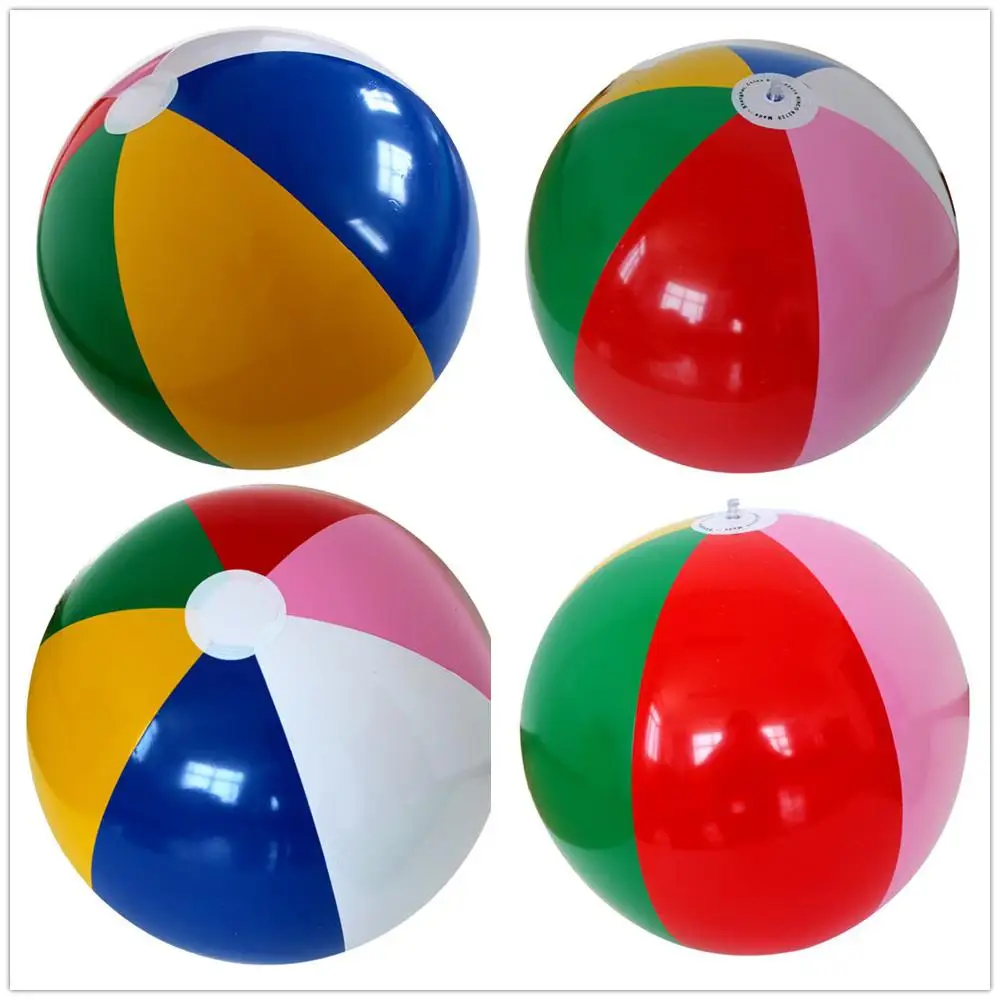 Mounchain 40 см ПВХ Радужный цвет для вечеринки надувные пляжные шары пляжный бассейн