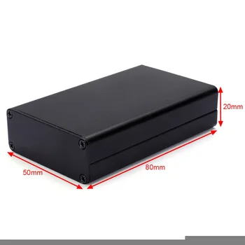Black Aluminum DIY PCB Instrument Enclosure Box Electronic Project Case 80x50x20mmFor Power Supply Units
Black Aluminum DIY PCB Instrument Enclosure Box Electronic Project Case 80x50x20mmFor Power Supply Units