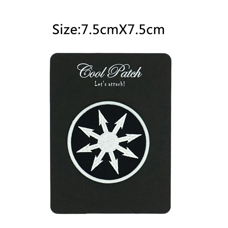 CHAOS MAGIC SYMBOL OCCULTISM ESOTERIC SIGIL WITCH Music Band EMBROIDERED IRON On Patch APPLIQUE Rock Punk Badge
CHAOS MAGIC SYMBOL OCCULTISM ESOTERIC SIGIL WITCH Music Band EMBROIDERED IRON On Patch APPLIQUE Rock Punk Badge