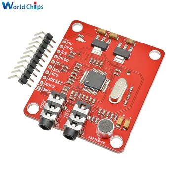 VS1053 VS1053B MP3 Module For Arduino UNO Breakout Board With SD Card Slot VS1053B Ogg Real-time Recording For Arduino UNO One
VS1053 VS1053B MP3 Module For Arduino UNO Breakout Board With SD Card Slot VS1053B Ogg Real-time Recording For Arduino UNO One