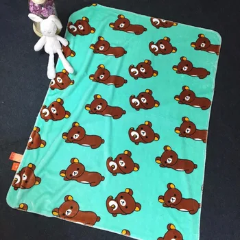 Lovely cartoon bear sleep fashion office carpet thickening multi-purpose double blanket are of good quality
Lovely cartoon bear sleep fashion office carpet thickening multi-purpose double blanket are of good quality