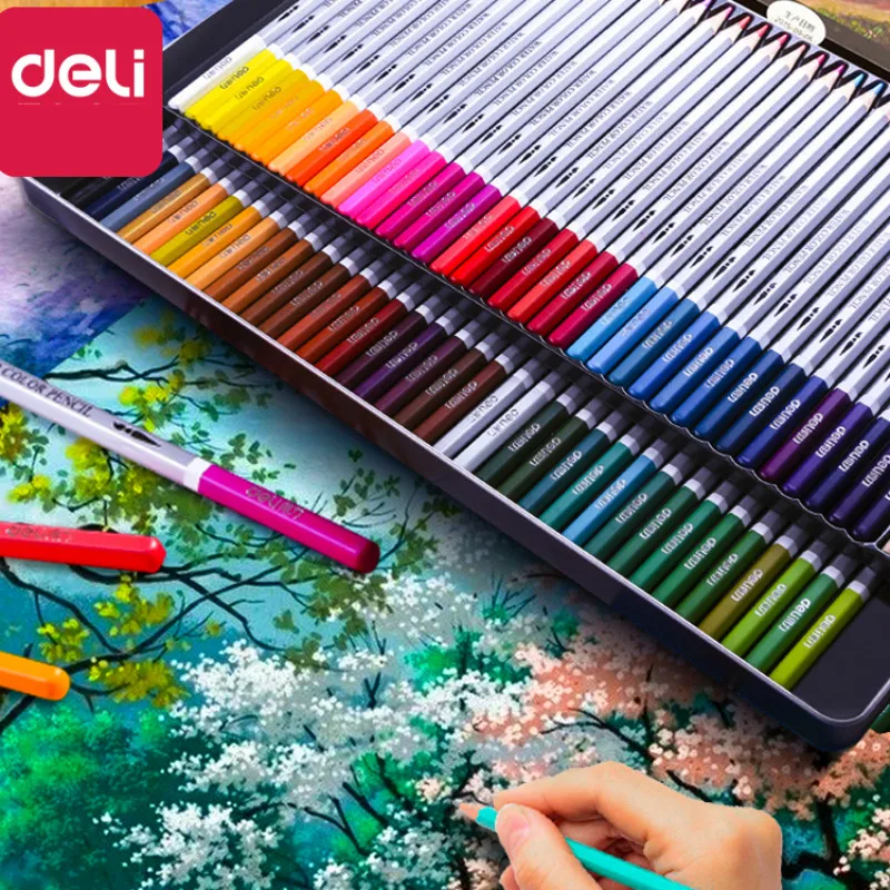 Deli Color Pencil Art Lapis De Cor Color Pencil for Painting Sketch Water Soluble Oily Lapices De Colores Profesionales Dibujo
Deli Color Pencil Art Lapis De Cor Color Pencil for Painting Sketch Water Soluble Oily Lapices De Colores Profesionales Dibujo