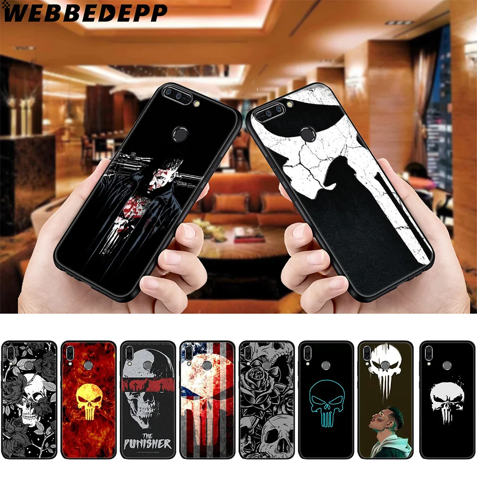 Marvel The Punisher Skull Soft Case for Huawei P8 P9 P10 P20 P30 Lite Pro P Smart Z Plus 2019 Y6 Prime 2018 2017 Lite Mini
Marvel The Punisher Skull Soft Case for Huawei P8 P9 P10 P20 P30 Lite Pro P Smart Z Plus 2019 Y6 Prime 2018 2017 Lite Mini