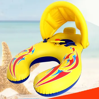 Infant Sunshade Seat Parent-Child Interactive Swimming Ring Inflatable Swimming Ring Inflatable Swimming Pool Retractable And
Infant Sunshade Seat Parent-Child Interactive Swimming Ring Inflatable Swimming Ring Inflatable Swimming Pool Retractable And
