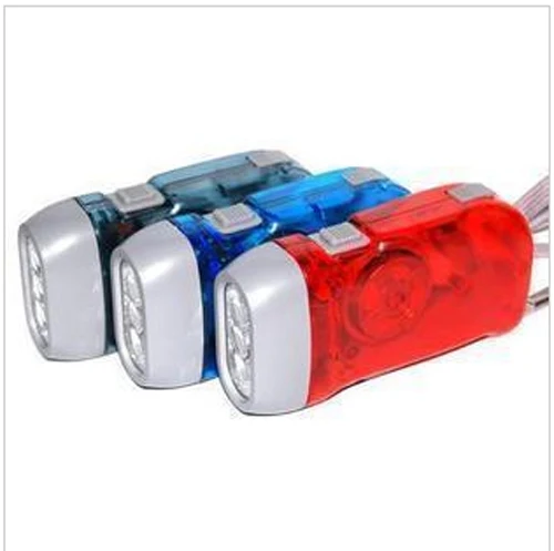 new gift First aid kit hand self generating flashlight led flashlight hand press self generating flashlight
